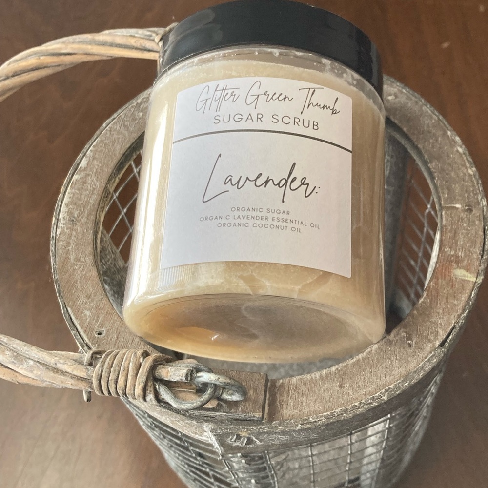Lavender Organic Sugar Scrub